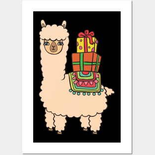 Alpaca birthday. Posters and Art